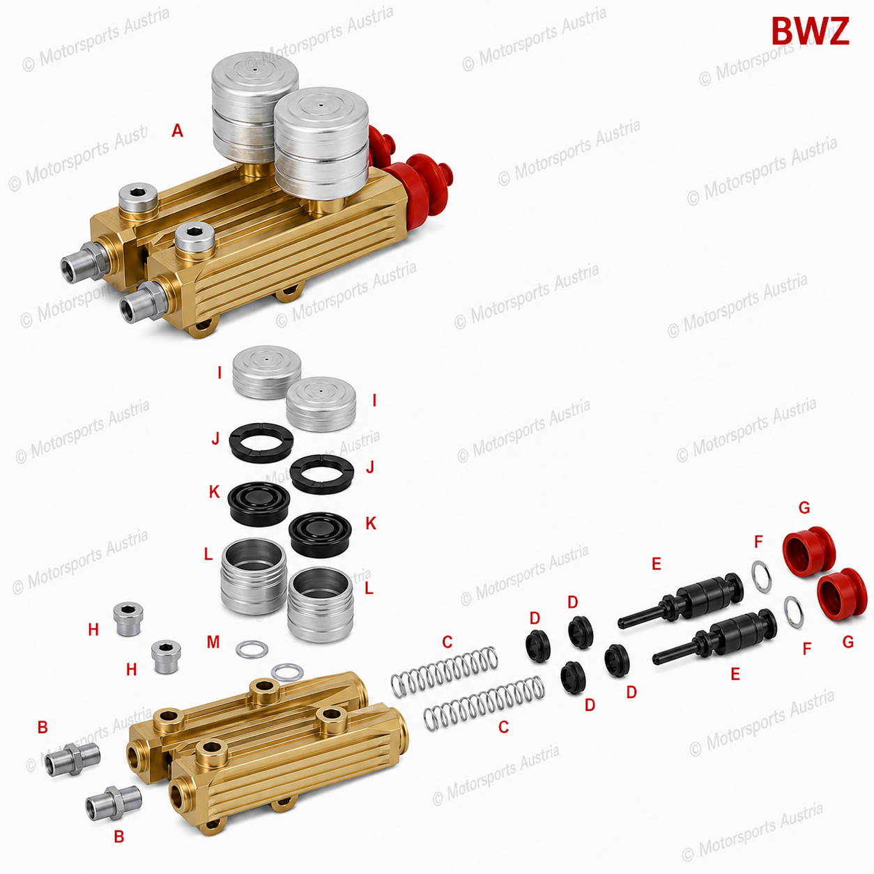 Hauptbremszylinder BWZ