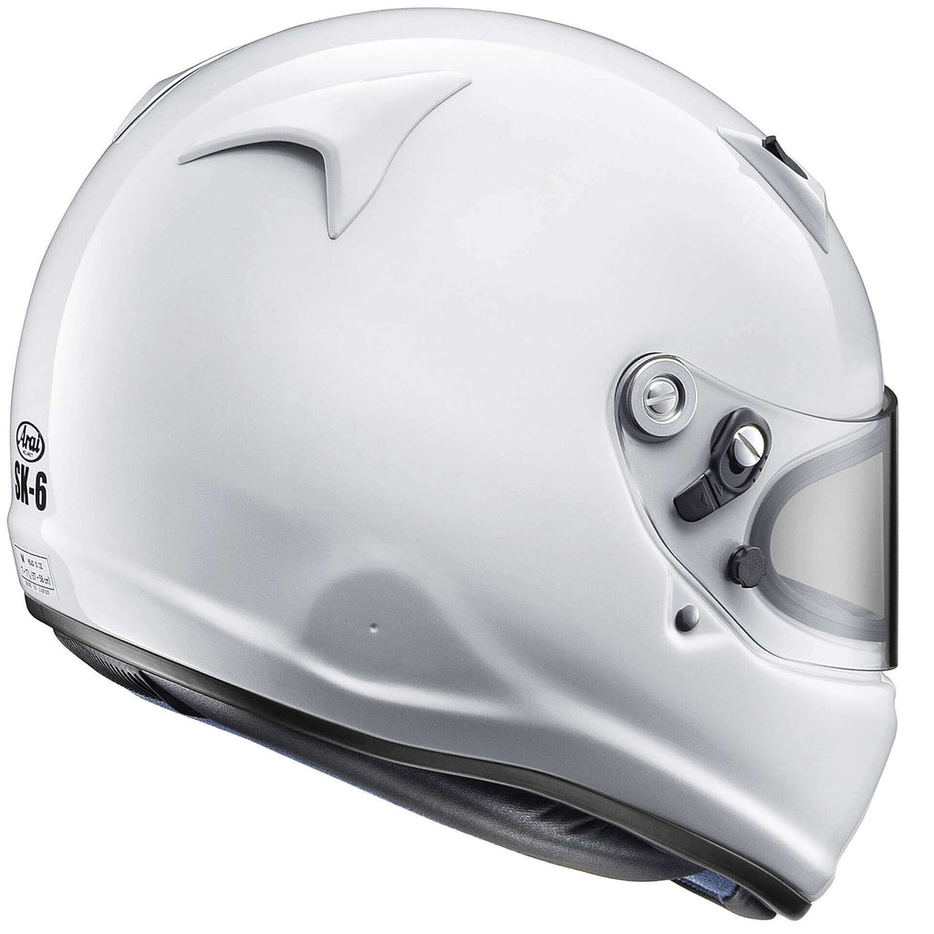 ARAI Helm SK6 weiß Snell/FIA Snell K2020 NEUES MODELL
