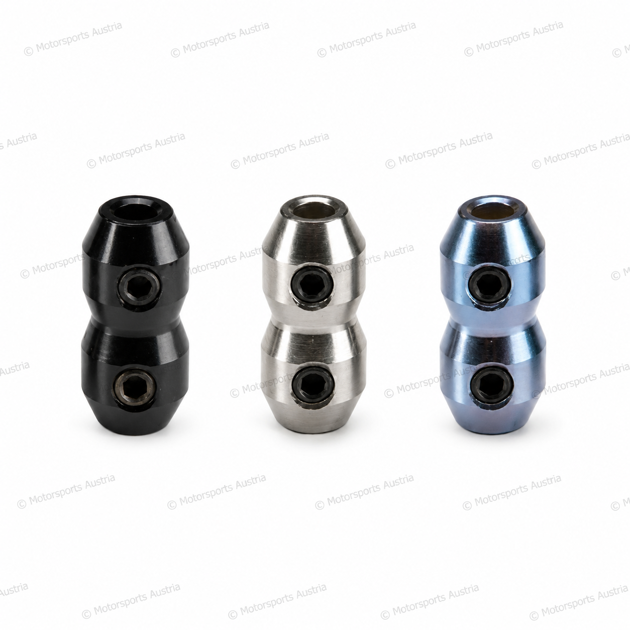 Seilklemme mit 2 Wurmschrauben Alu D4,5mm