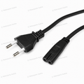 Euro Netzkabel 1,5M schwarz