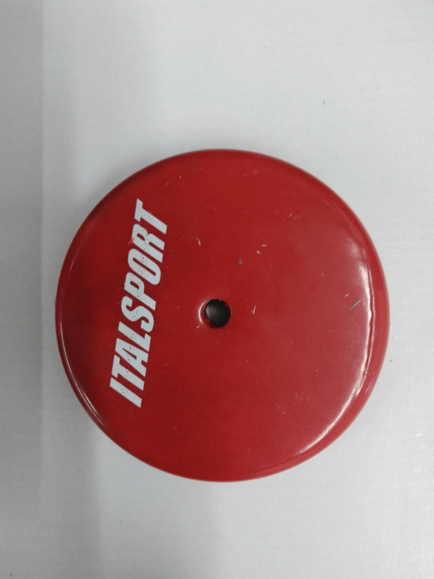 Zusatzgewicht Blei rot Gummiert 1Kg