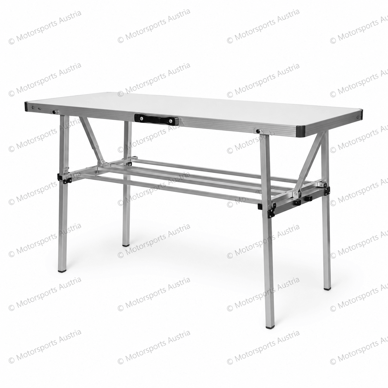Aluminium Werktisch mit Reifenregal Stone