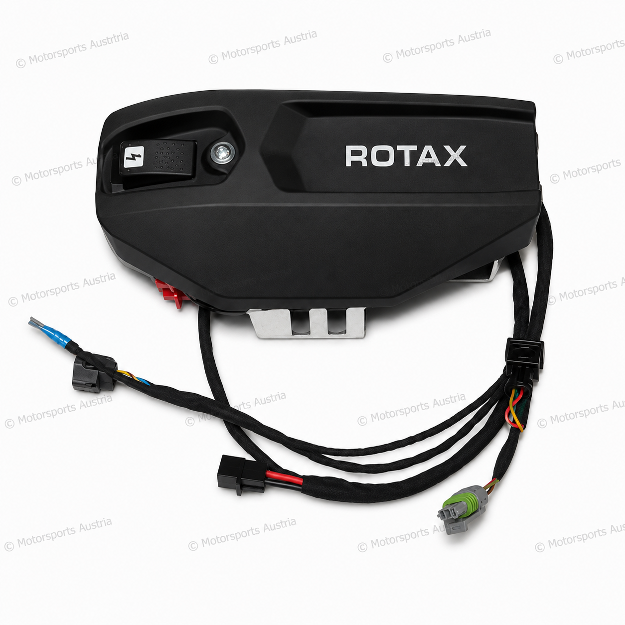 Rotax Batteriehalter, Abdeckung, Kabelbaum SET