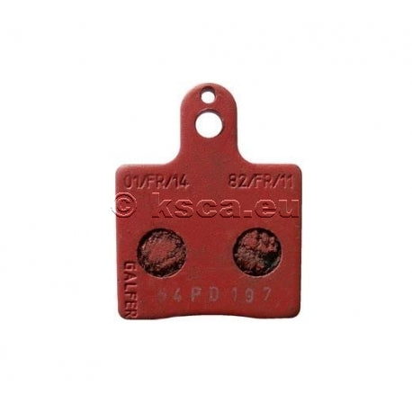 CRG Bremsbelag VEN05/V09,10, 11 vorne rot (2Stk)