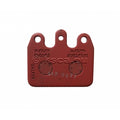 CRG Bremsbelag VEN05/V09,10,11 hinten rot (2Stk)