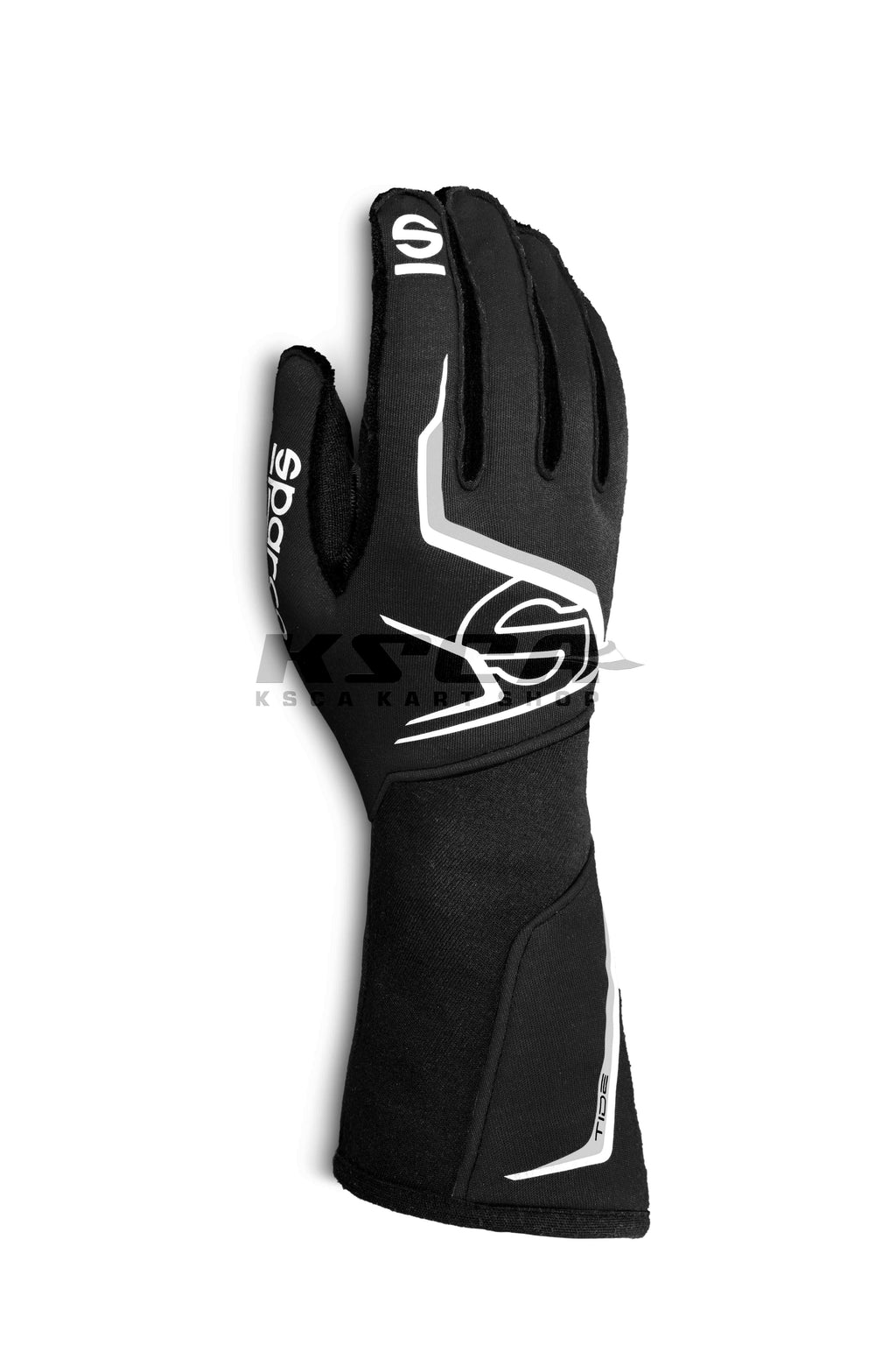 Rennhandschuh Sparco Tide K Handschuh Schwarz