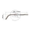 RR Sitzstrebe verstellbar mit Bogen 90mm
