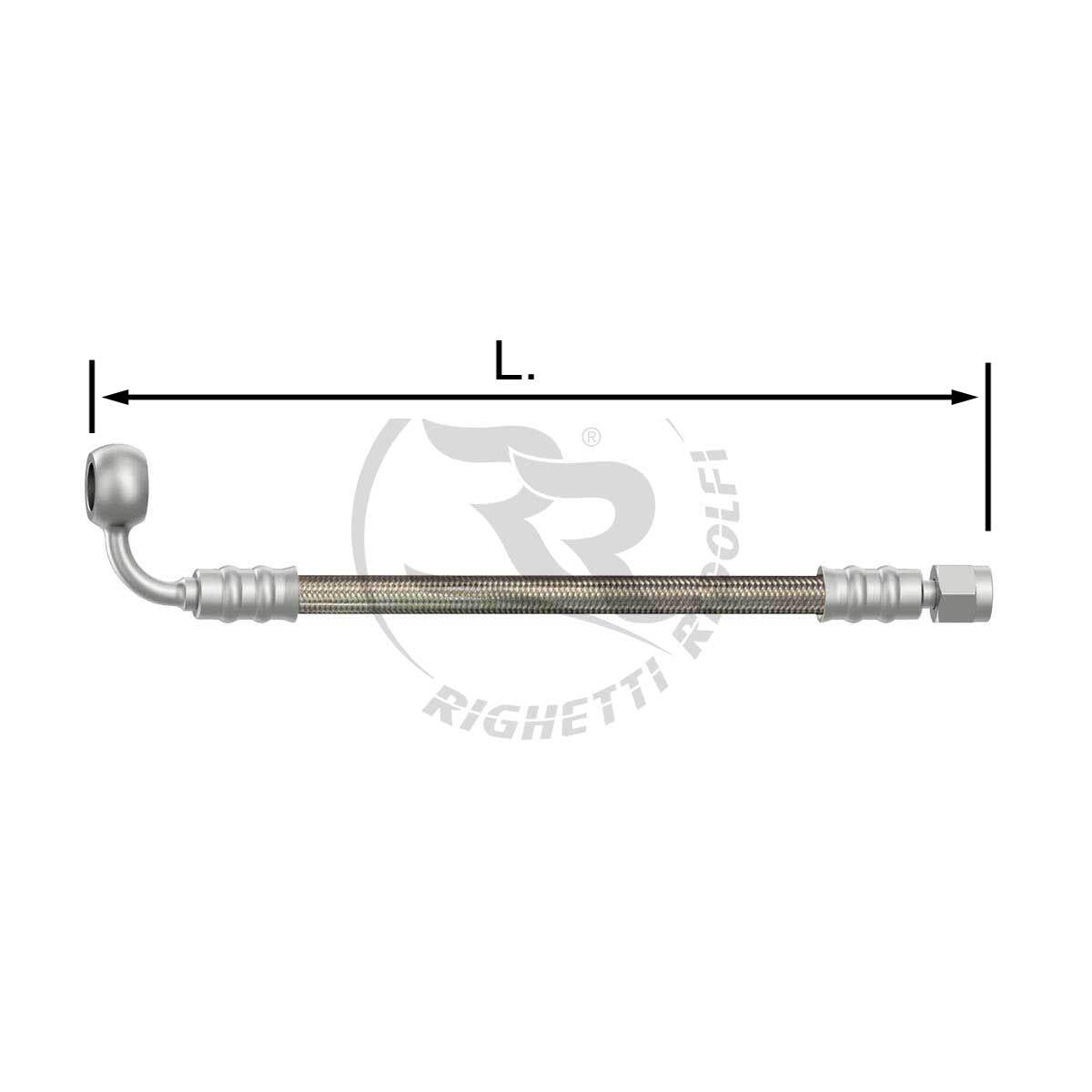 Bremsleitung 8mm C/I 72cm lang