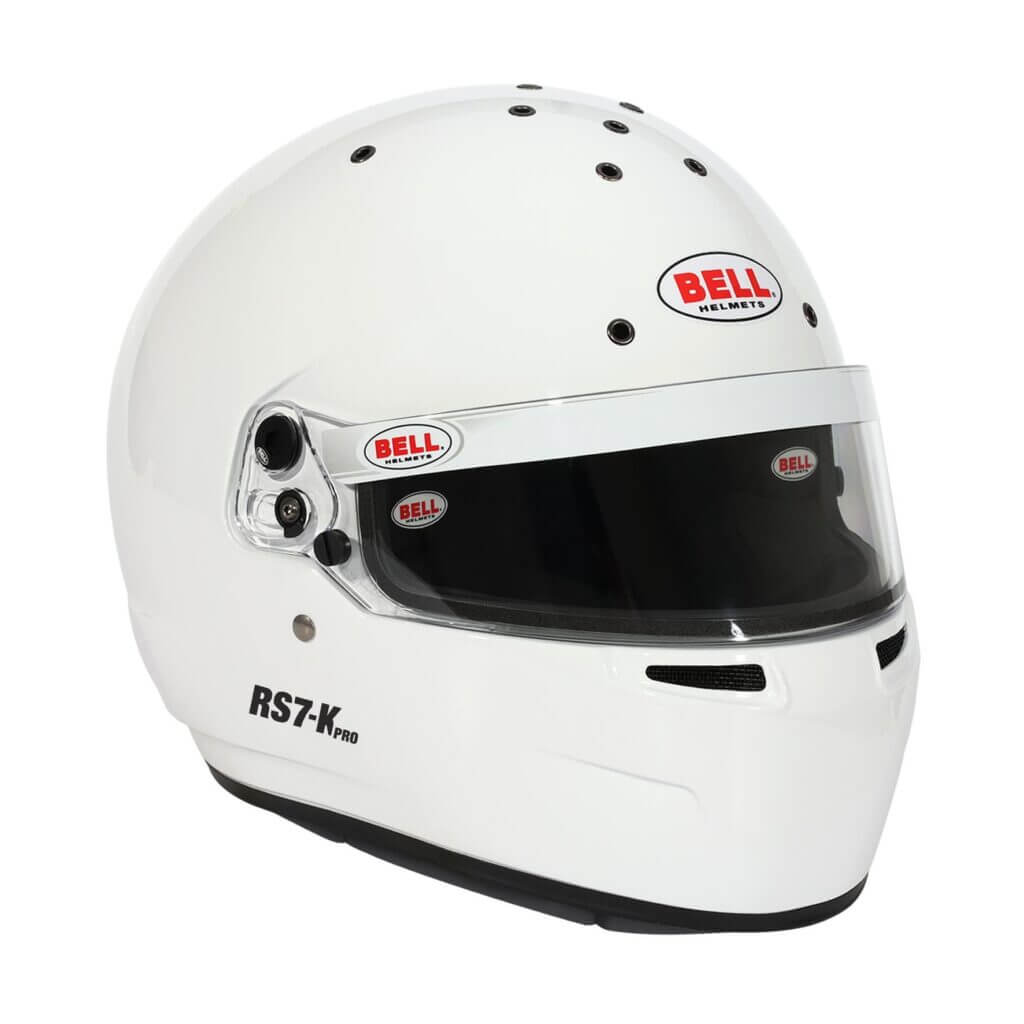BELL RS7-K Kart Helm FIA 8878-2024 weiß