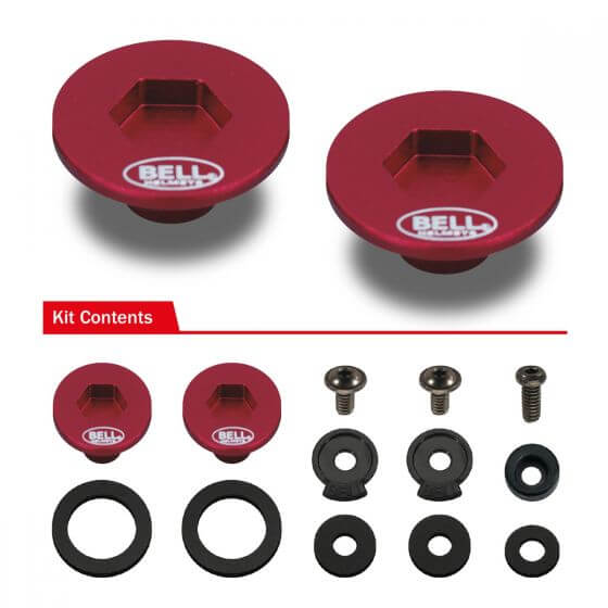 Bell Visierschrauben-Sätze KC7/RS7/RS7-K/HP7
