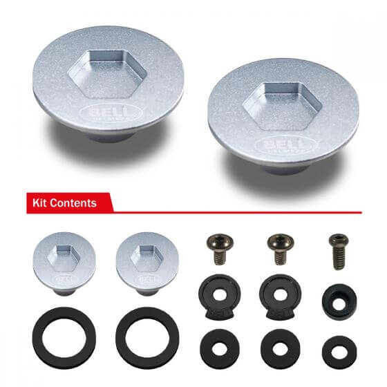Bell Visierschrauben-Sätze KC7/RS7/RS7-K/HP7