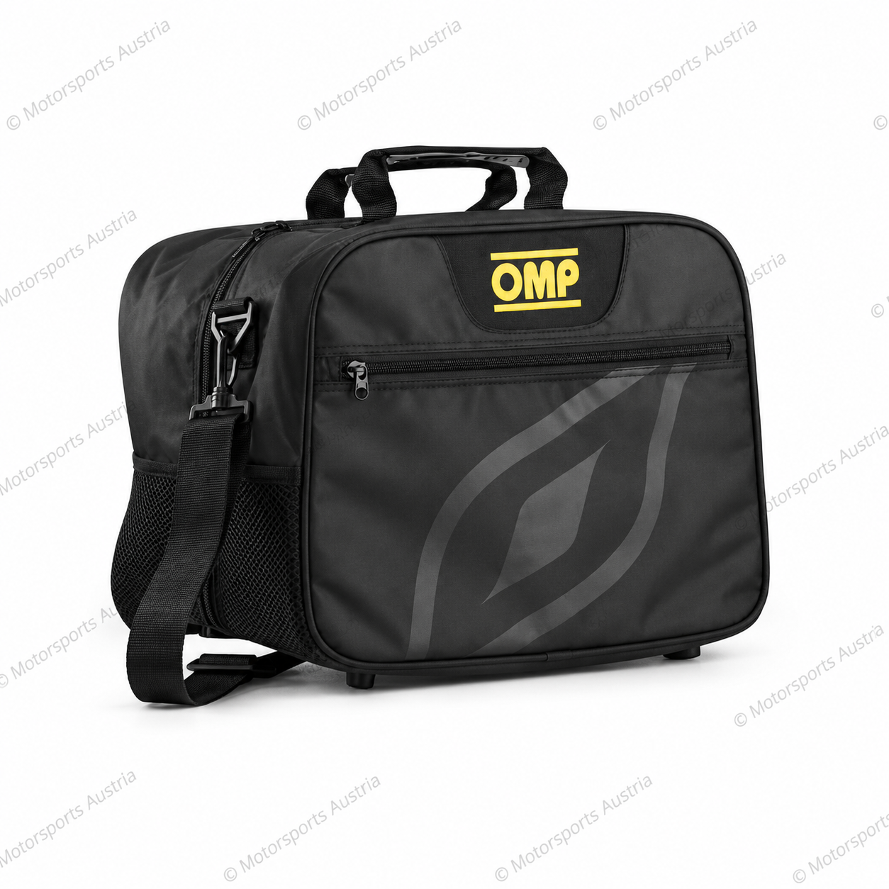 OMP Helmtasche schwarz/gelb 38 x 29 x 27 cm