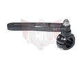 AUSPUFFHALTER ROTAX 32mm aus ALUMINIUM schwarz