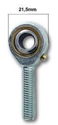 Gelenkkopflager Außengewinde 8mm LINKS Ø21,5mm HQ