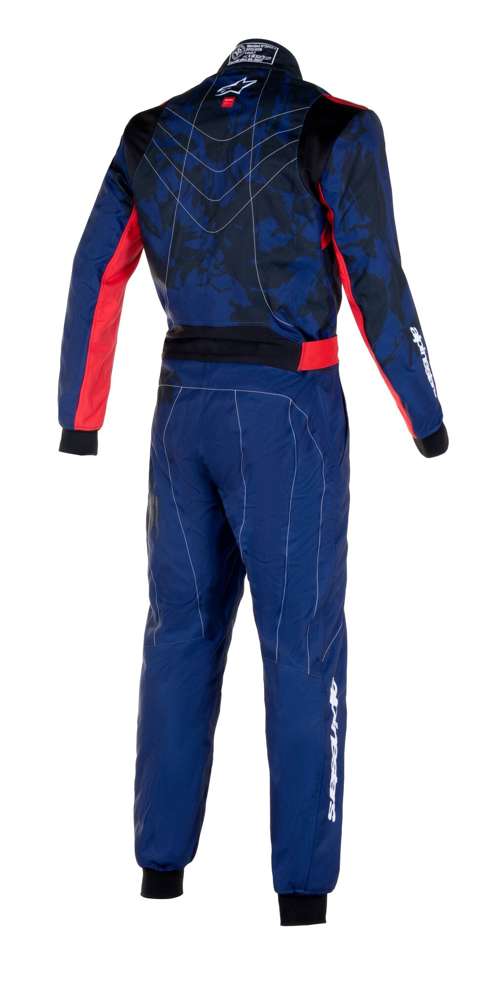 2026 KMX-9 V3 Grafic 5 Kart Rennanzug  navy blau/rot