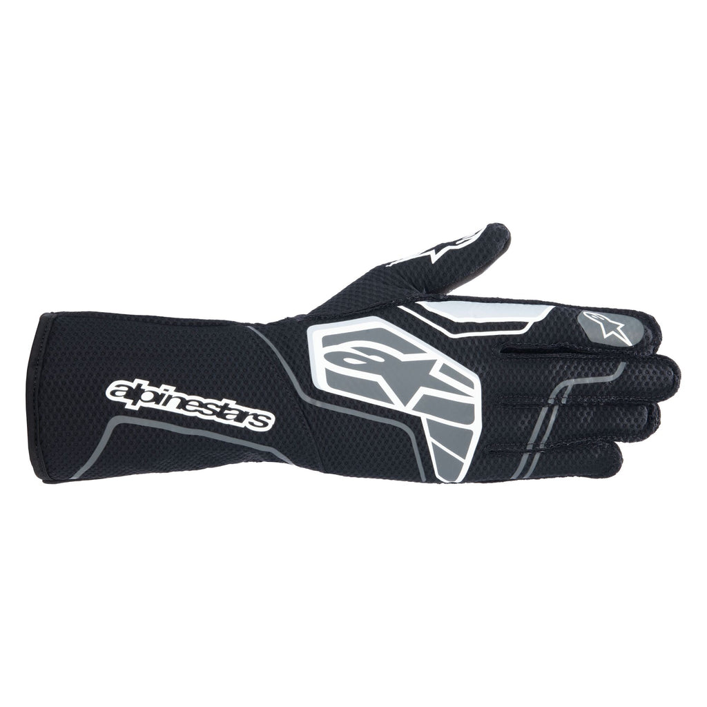 2026 Tech-1 KX V4 Handschuhe schwarz/anthracite Homologiert FIA 8877-2022