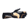 2026 Tech-1 KX V4 Handschuhe schwarz/orange fl Homologiert FIA 8877-2022