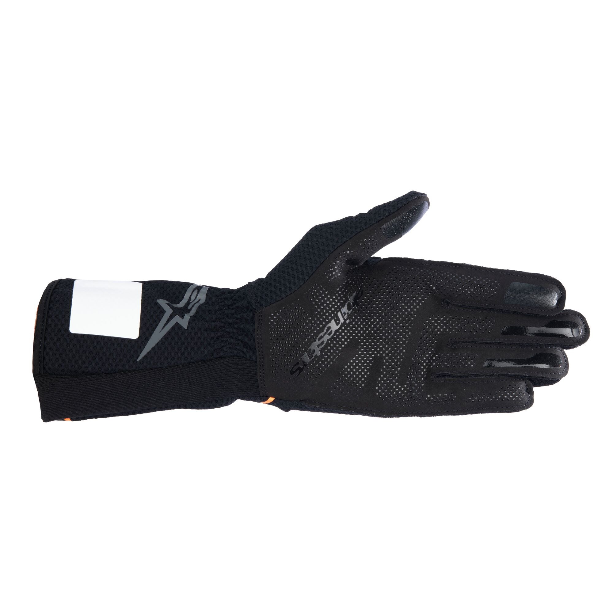2026 Tech-1 KX V4 Handschuhe schwarz/orange fl Homologiert FIA 8877-2022