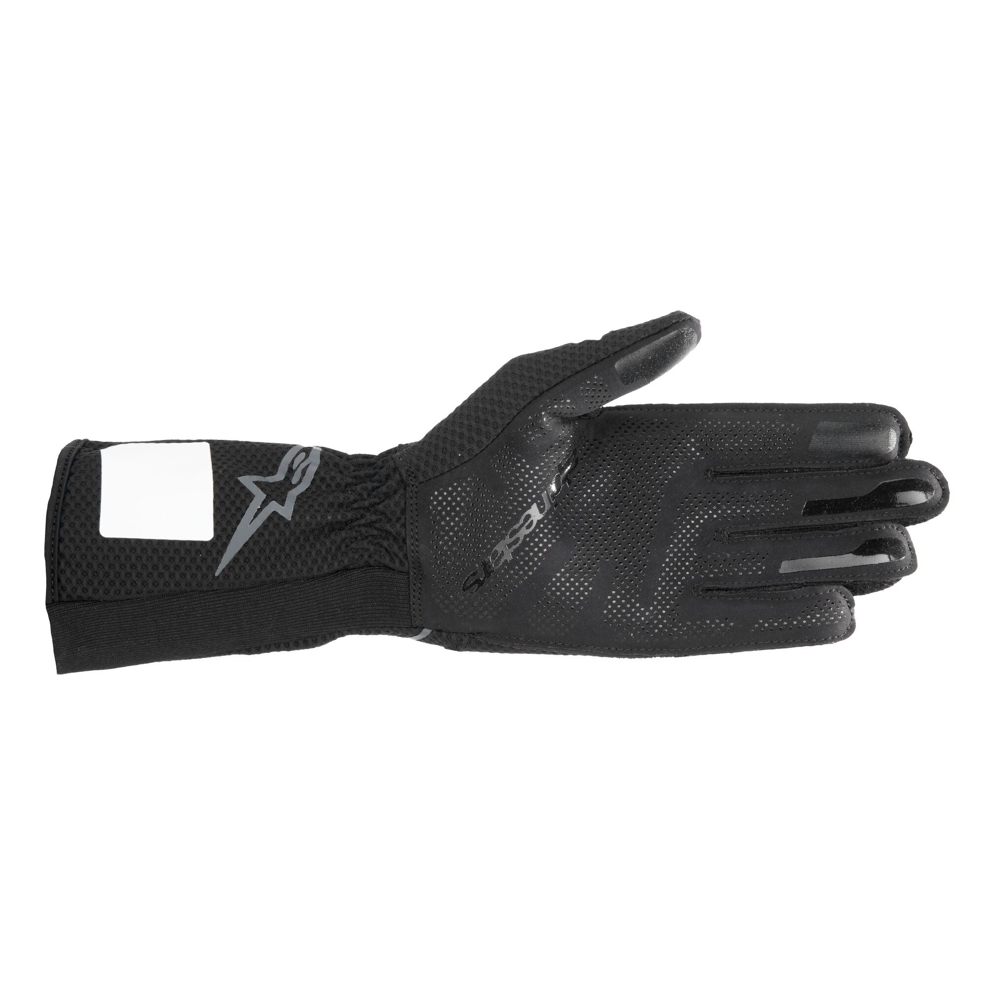 2026 Tech-1 KX V4 Handschuhe schwarz/blau Homologiert FIA 8877-2022