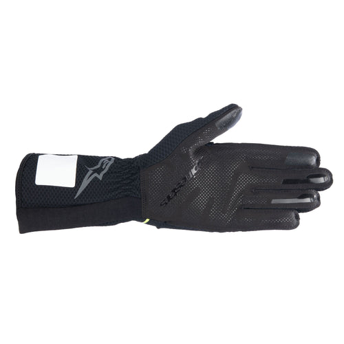 2025 Tech-1 KX V4 Handschuhe grau/schwarz/gelb fl Homologiert FIA 8877-2022