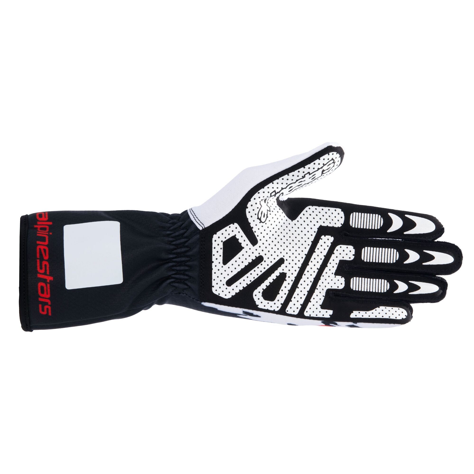 2026 Tech-1 K V3 Handschuhe schwarz/weiß/rot