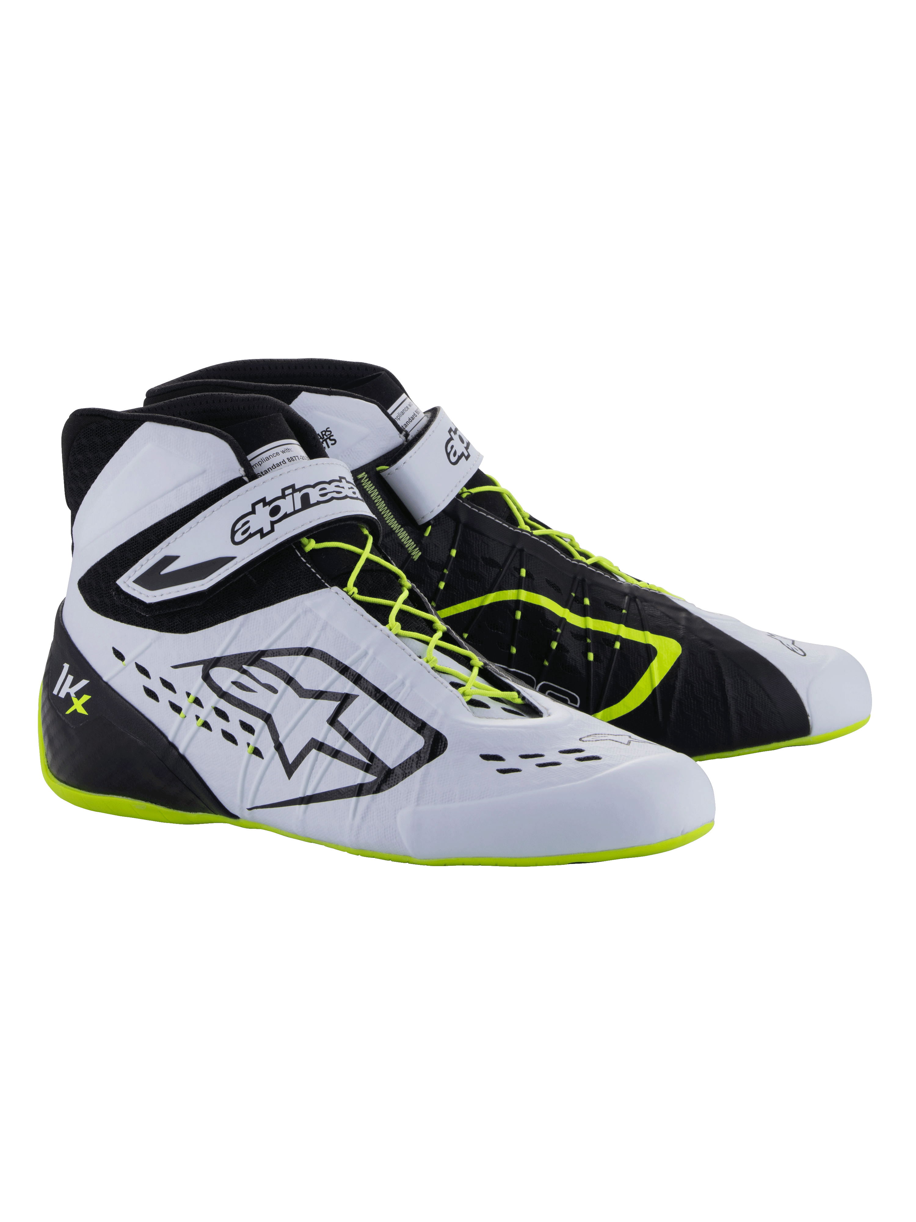 2026 Tech-1 KX V3 Rennschuhe schwarz/weiß/gelb fl