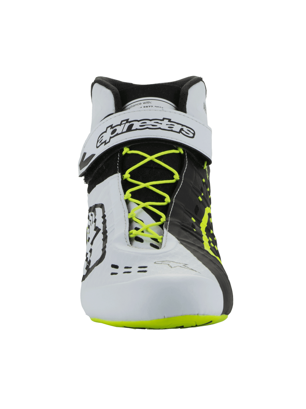2026 Tech-1 KX V3 Rennschuhe schwarz/weiß/gelb fl