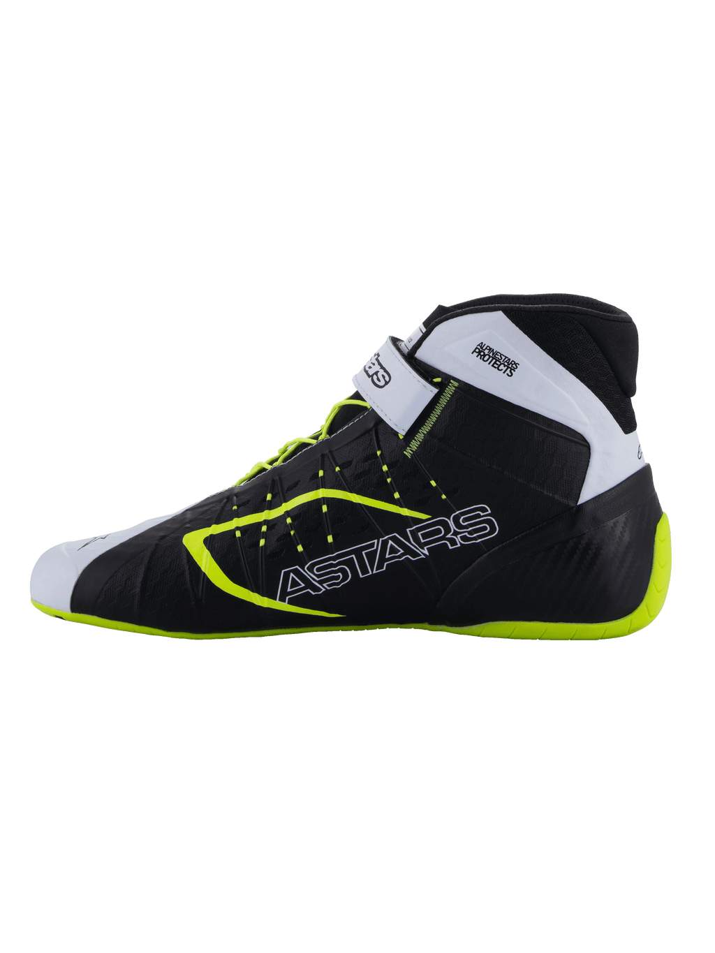 2026 Tech-1 KX V3 Rennschuhe schwarz/weiß/gelb fl