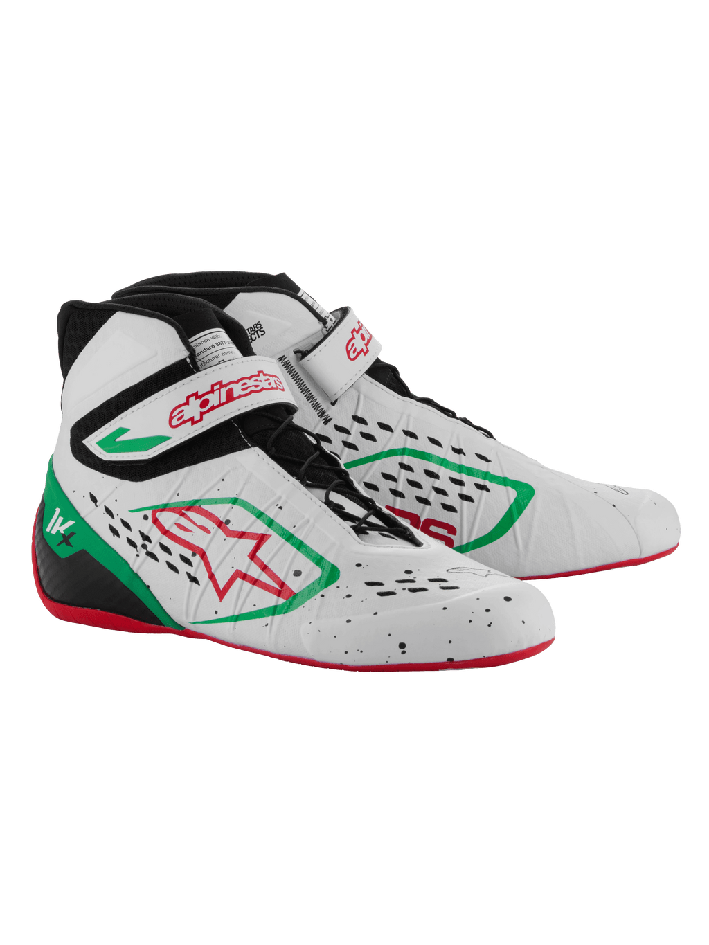 2026 Tech-1 KX V3 Rennschuhe weiß/grün/rot