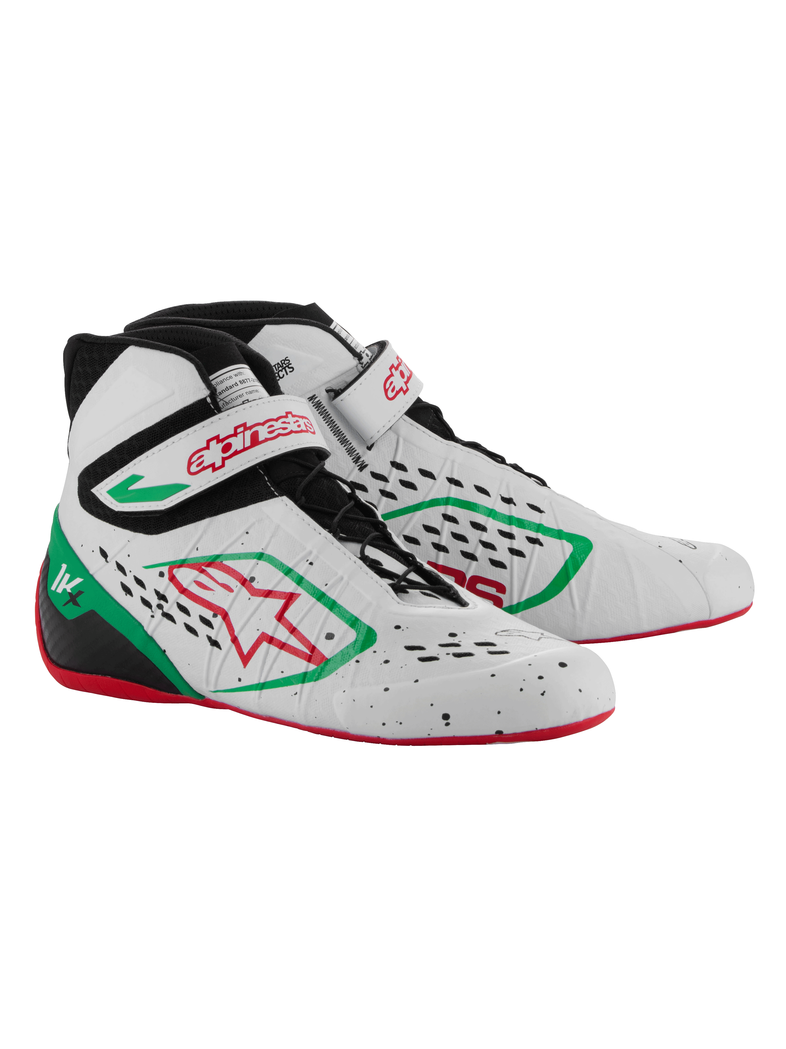2026 Tech-1 KX V3 Rennschuhe weiß/grün/rot