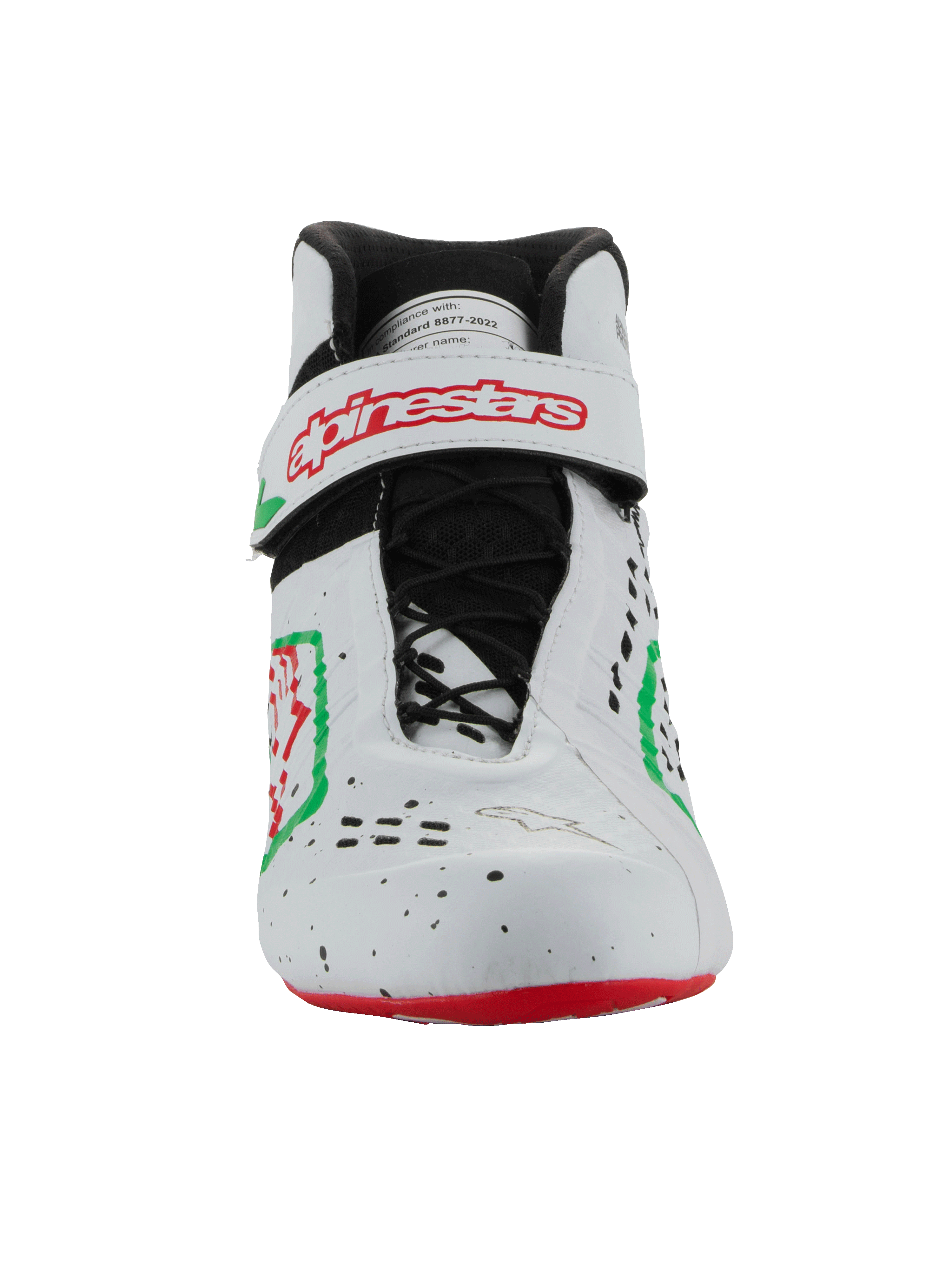 2026 Tech-1 KX V3 Rennschuhe weiß/grün/rot