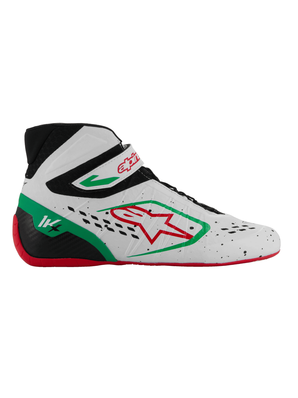 2026 Tech-1 KX V3 Rennschuhe weiß/grün/rot