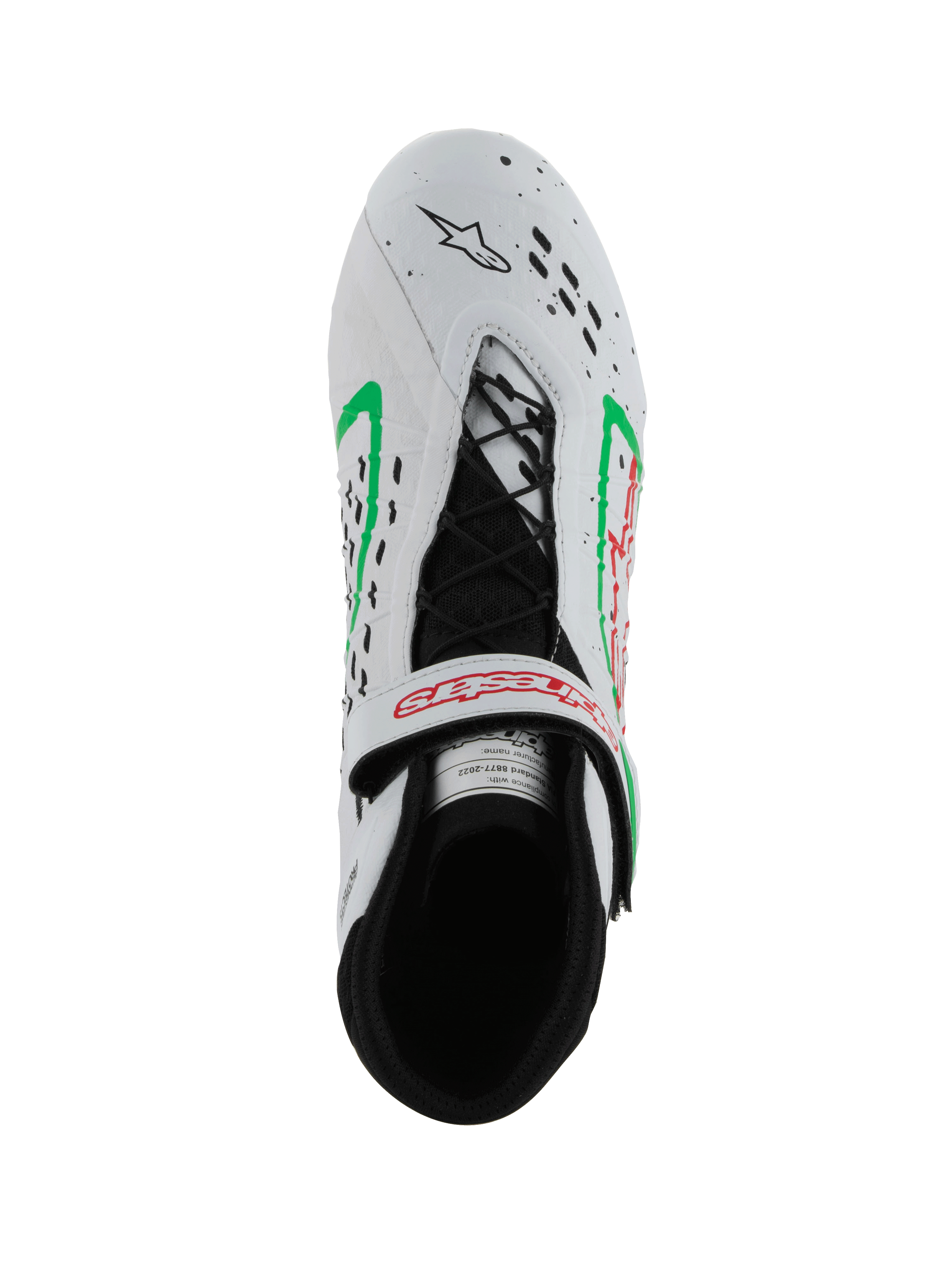 2026 Tech-1 KX V3 Rennschuhe weiß/grün/rot