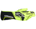 2026 Tech-1 KX V4 Handschuhe schwarz/gelg flu Homologiert FIA 8877-2022