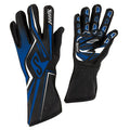 Speed Kart Handschuhe schwarz/blau