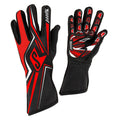 Speed Kart Handschuhe schwarz/rot