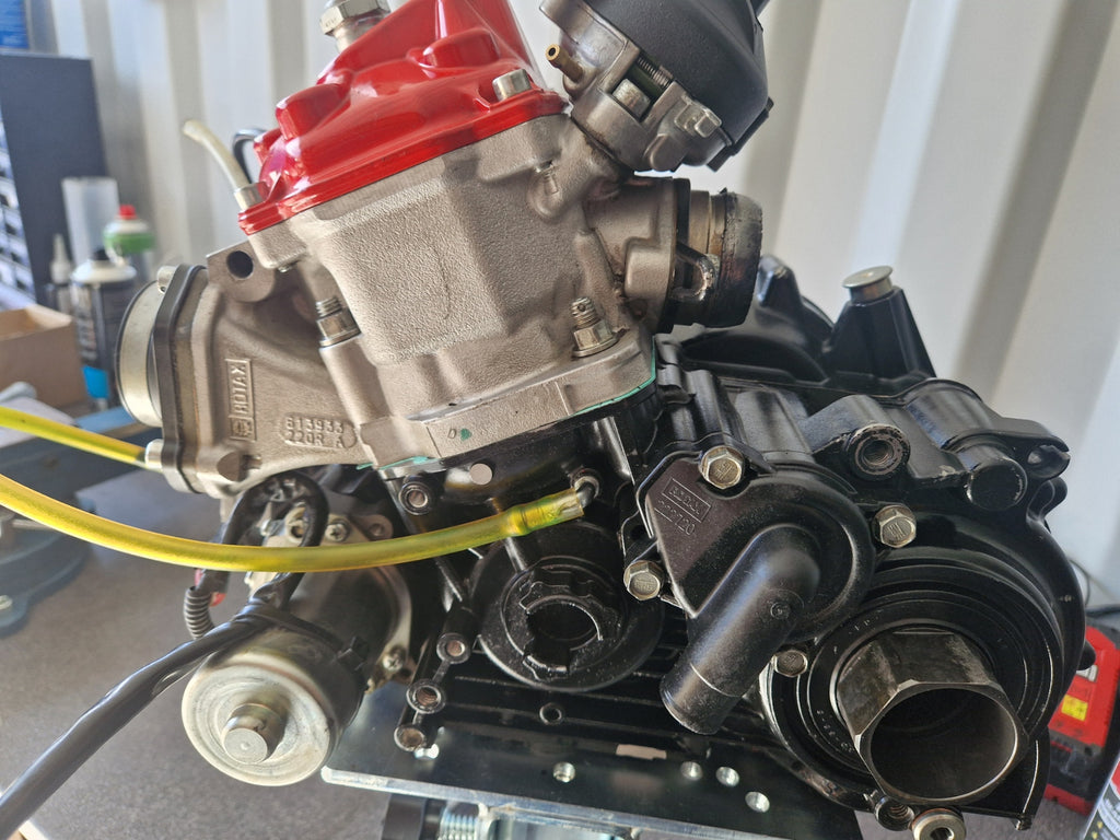 Rotax DD2 Motor komplett inkl. Zubehör und Montage auf Kart! fahrfertig!