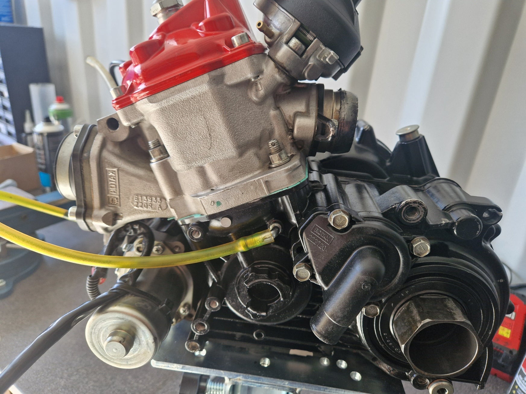 Rotax DD2 Motor komplett inkl. Zubehör und Montage auf Kart! fahrfertig!