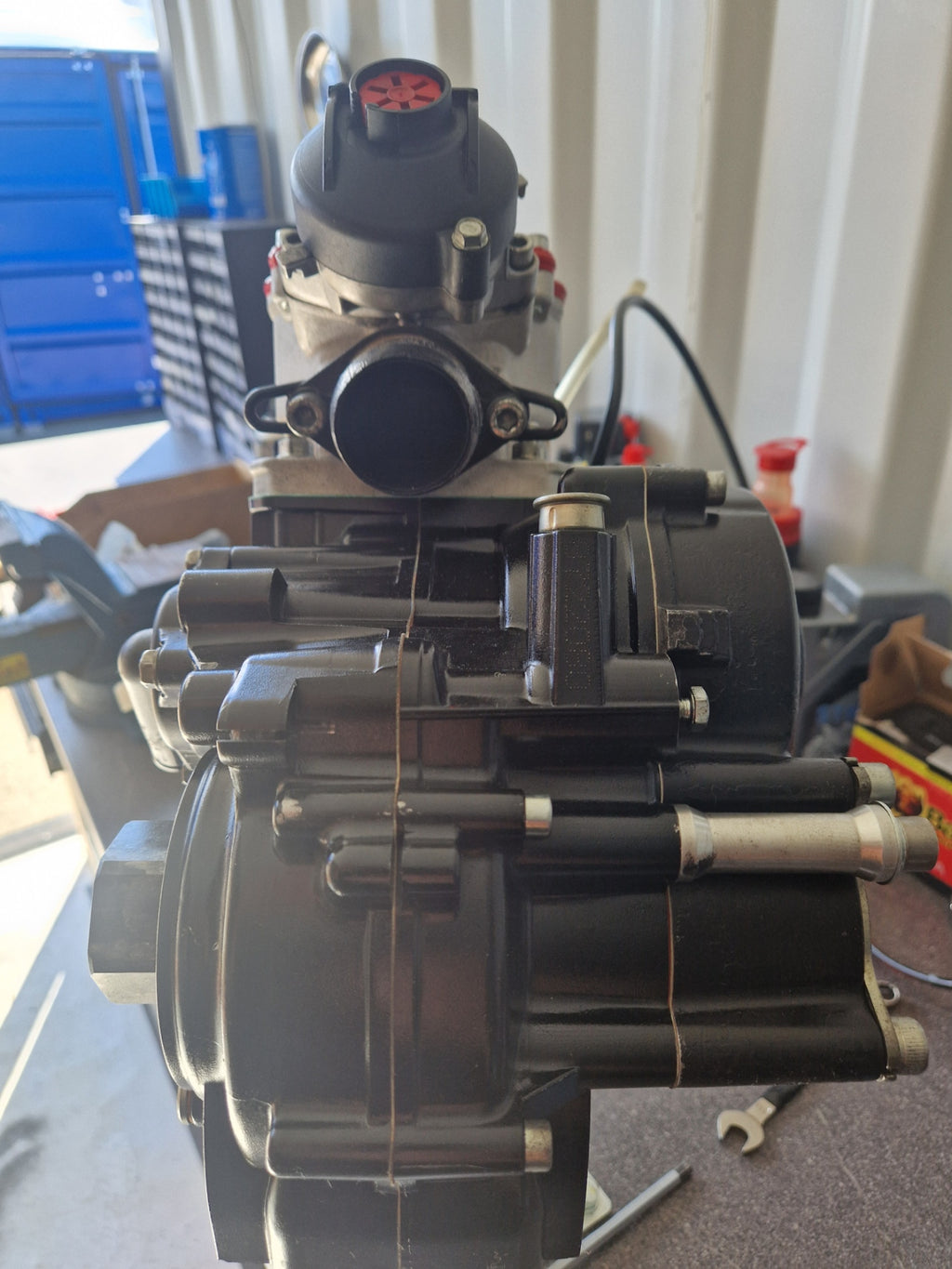 Rotax DD2 Motor komplett inkl. Zubehör und Montage auf Kart! fahrfertig!