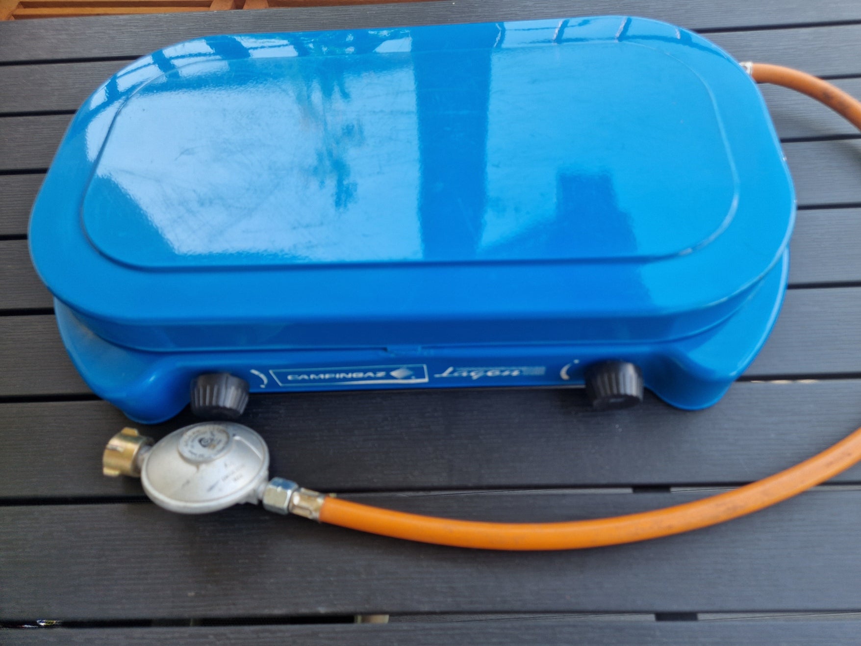Camping Kocher GAS 2 flammig NEU inkl. Anschluss