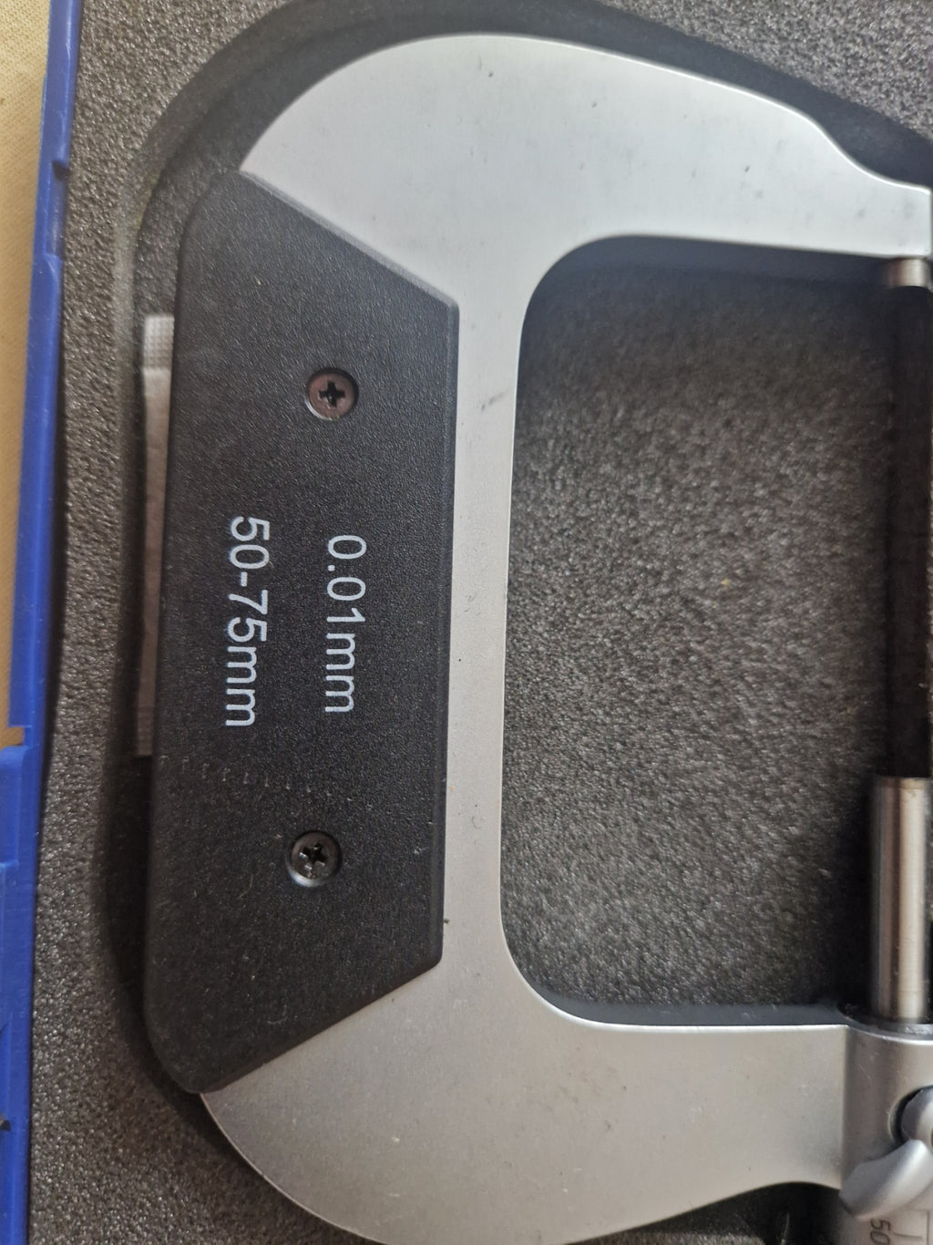 Elmag Präzisionsbügelmessschraube 50-75mm komplettes SET Kolben messen!