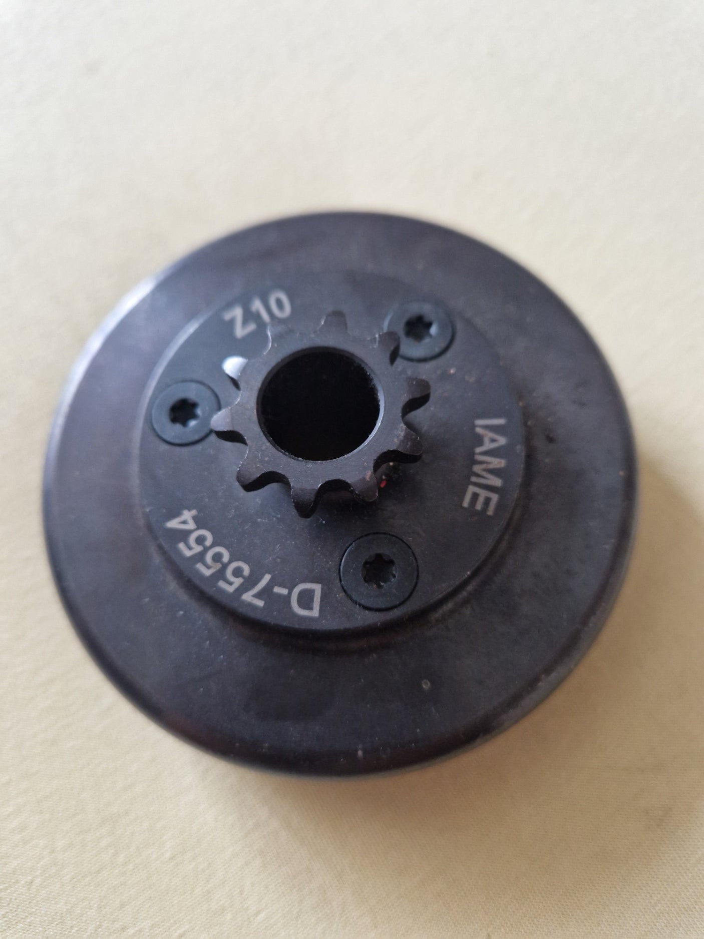 original Iame Z10 Zahn Kupplungsglocke NEU