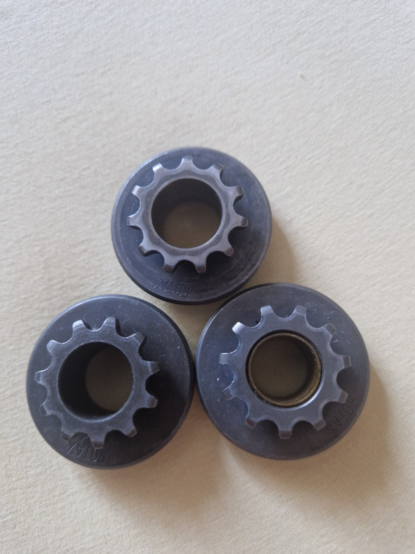 3 Stk Rotax Kettenrad 11 Zähne gebraucht! 236877