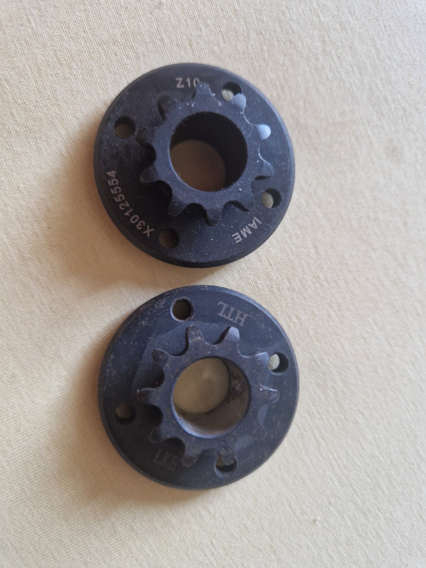 2 Stk. Iame Kettenräder im SET 10 Zähne NEU, LKE, Vortex, TM