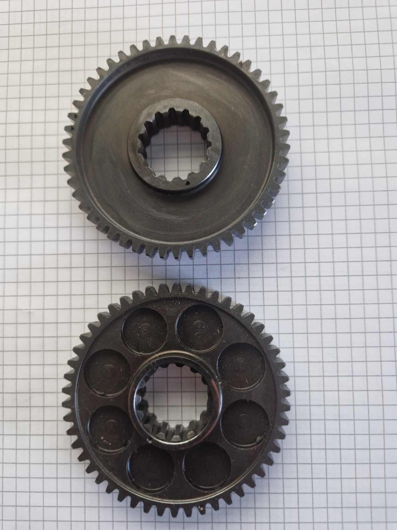 2 Stk. original Rotax Ausgleichsrad 50Z 234435
