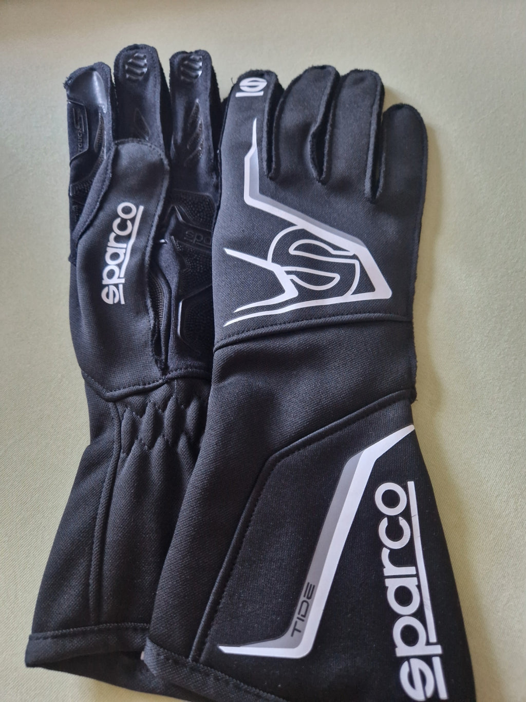 Rennhandschuh Sparco Tide K Handschuh Schwarz