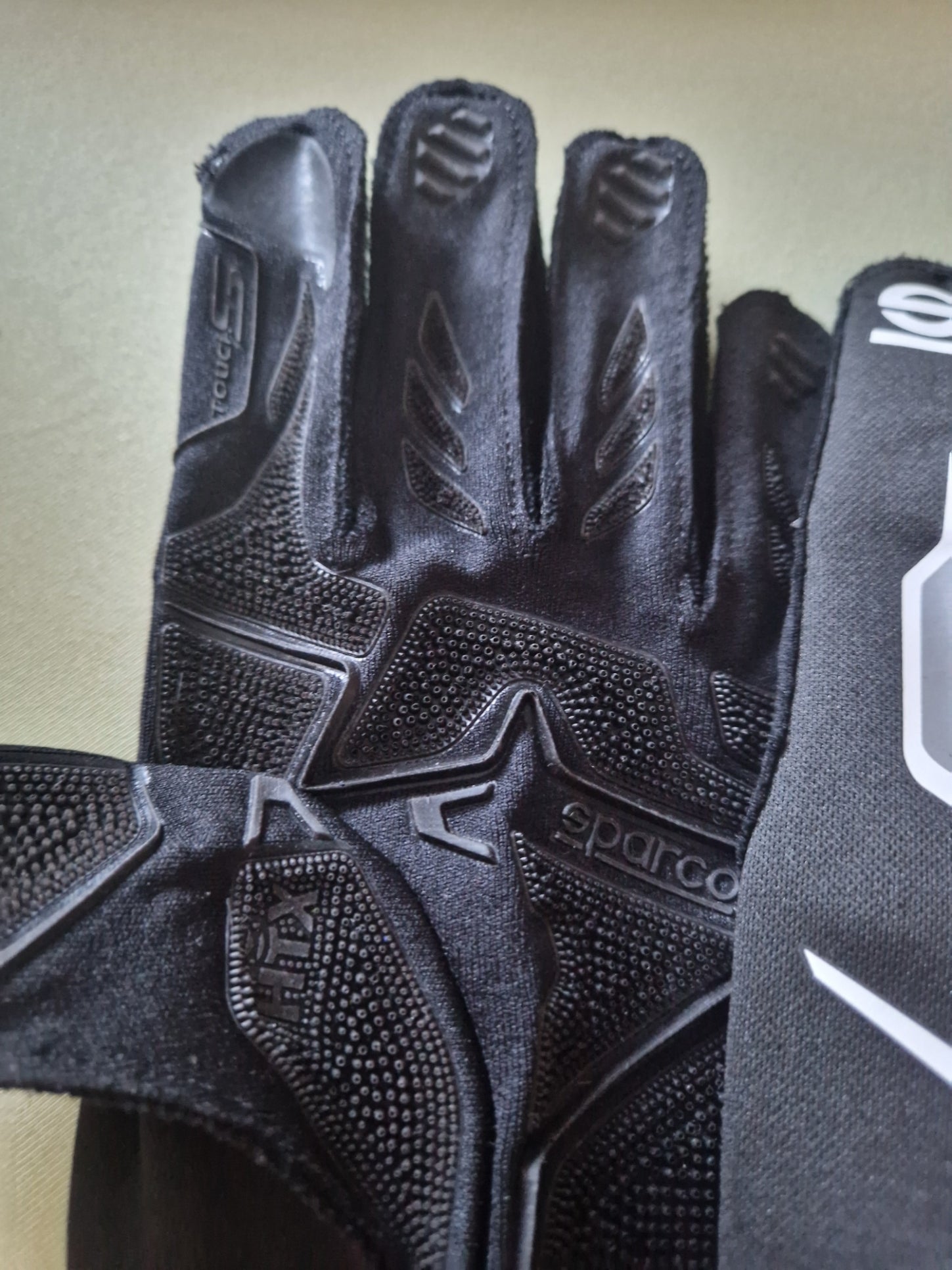 Rennhandschuh Sparco Tide K Handschuh Schwarz