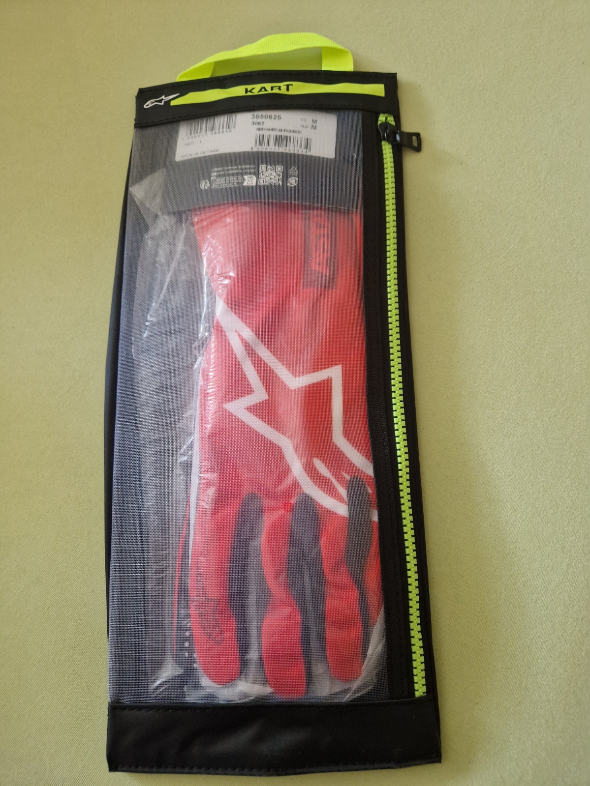 2026 Alpinestars Tech-1 K Race V2 Pure Handschuhe rot/weiß