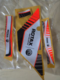 Sodi Kühlersticker für Rotax Micro/ Mini Motor Orange neon, Sodikart, CRG Kart