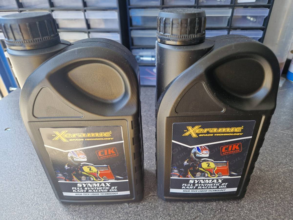 2 Stk. 1Liter Flaschen - Xeramic Synmax Fully Synthetic 2-Stroke Oil Rotax Öl